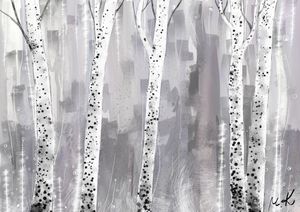 Birch trees