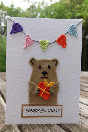 Bear Birthday Card